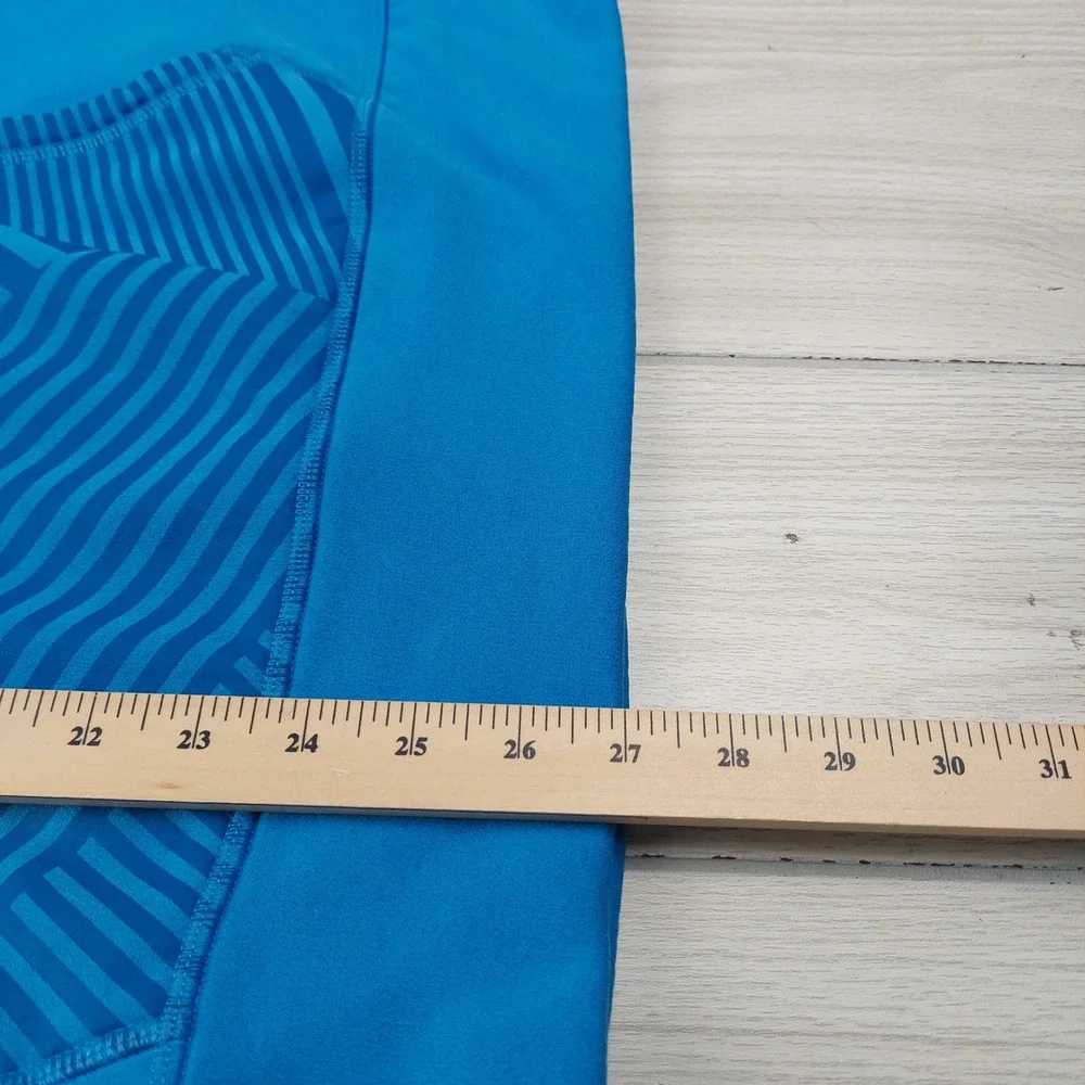 Nike Therma FIT Just Do It Hoodie Mens XL‎ Pullover Thumb Hole Blue Athletic